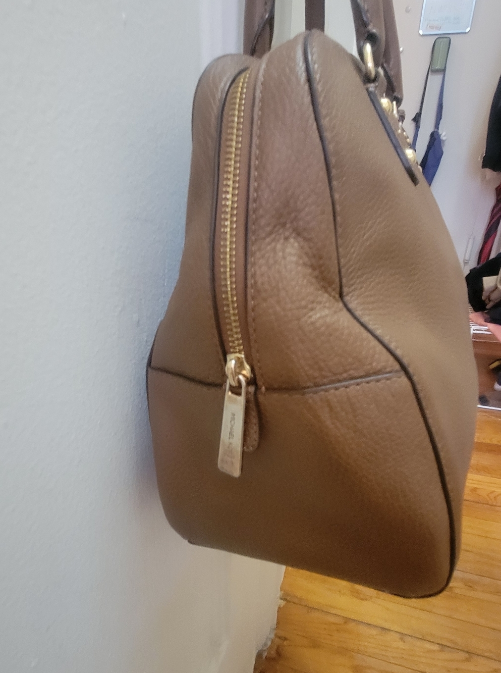 Michael Kors Large Sandrine Bowler Bag. EUC. Quiet Luxury Corpgore - Picture 5 of 10